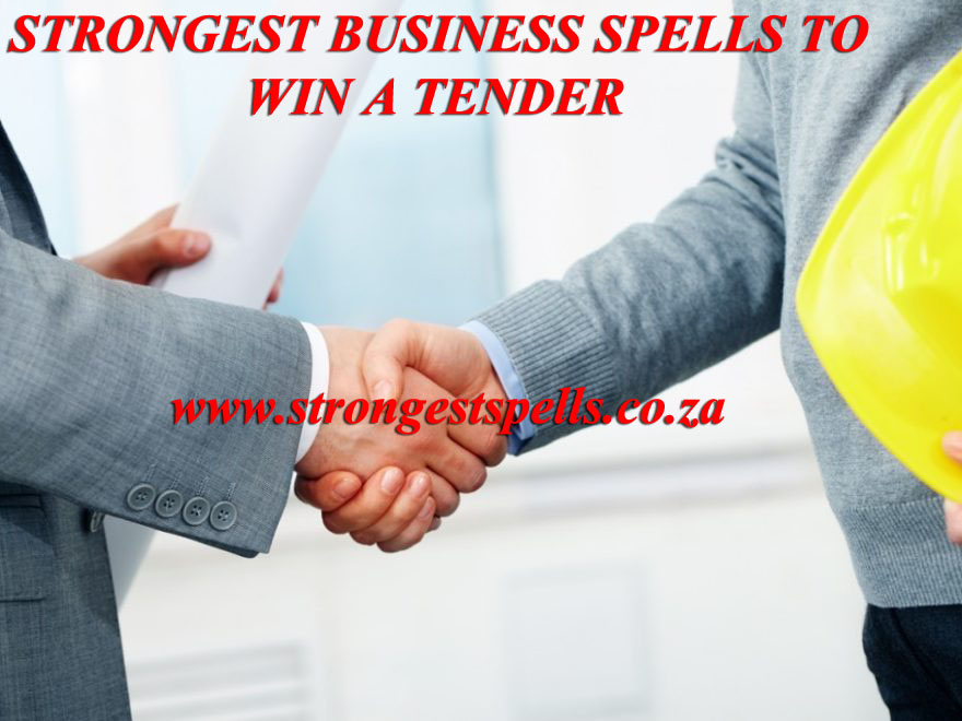 Strongest business spells to win a tender